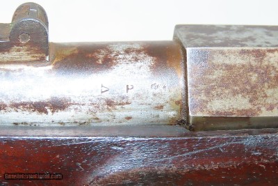 RARE Experimental Model 1867 Barton H. Jenks ROLLING BLOCK Military RiflePost-CIVIL WAR Single Shot Big Bore Trials Rifle - Image 12 of 18