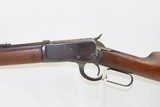 c1908 WINCHESTER Model 1892 Lever Action REPEATING RIFLE in .25-20 WCF C&ROctagonal Barrel in .25 Caliber! - 4 of 21