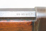 c1908 WINCHESTER Model 1892 Lever Action REPEATING RIFLE in .25-20 WCF C&ROctagonal Barrel in .25 Caliber! - 6 of 21