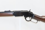 c1891 Antique WINCHESTER Model 1873 Lever Action .44-40 WCF “MUSKET” Rifle
Higher Capacity Repeater for the Indian Wars Era - 4 of 21