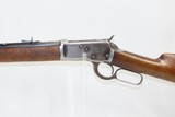 c1905 WINCHESTER Model 1892 Lever Action REPEATING RIFLE in .25-20 WCF C&ROctagonal Barrel .25 Caliber Classic! - 3 of 18