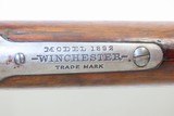 c1905 WINCHESTER Model 1892 Lever Action REPEATING RIFLE in .25-20 WCF C&ROctagonal Barrel .25 Caliber Classic! - 8 of 18