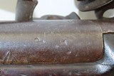 Early Antique US SPRINGFIELD ARMORY Model 1816 .69 Caliber FLINTLOCK MusketWith “1817” Dated Lock & Barrel - 16 of 23