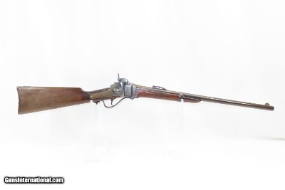 Antique U.S. SHARPS New Model 1859 .50-70 GOVT CARTRIDGE CONVERSION Carbine Classic Civil War/Old West Saddle Ring Carbine - Image 2 of 20