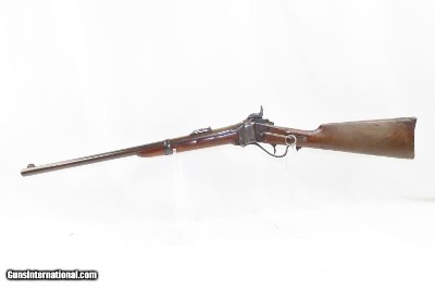 Antique U.S. SHARPS New Model 1859 .50-70 GOVT CARTRIDGE CONVERSION Carbine Classic Civil War/Old West Saddle Ring Carbine - Image 15 of 20