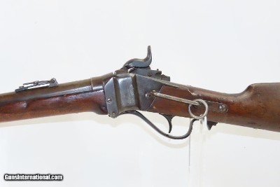 Antique U.S. SHARPS New Model 1859 .50-70 GOVT CARTRIDGE CONVERSION Carbine Classic Civil War/Old West Saddle Ring Carbine - Image 17 of 20