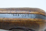 c1917 German MAUSER WORLD WAR I BROOMHANDLE PISTOL 9x19mm Holster WWI C&R
With “RED 9” GRIPS and LEATHER HOLSTER! - 18 of 25