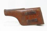 c1917 German MAUSER WORLD WAR I BROOMHANDLE PISTOL 9x19mm Holster WWI C&R
With “RED 9” GRIPS and LEATHER HOLSTER! - 3 of 25