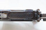 c1917 German MAUSER WORLD WAR I BROOMHANDLE PISTOL 9x19mm Holster WWI C&R
With “RED 9” GRIPS and LEATHER HOLSTER! - 13 of 25