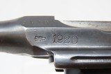 c1917 German MAUSER WORLD WAR I BROOMHANDLE PISTOL 9x19mm Holster WWI C&R
With “RED 9” GRIPS and LEATHER HOLSTER! - 9 of 25