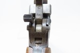 c1917 German MAUSER WORLD WAR I BROOMHANDLE PISTOL 9x19mm Holster WWI C&R
With “RED 9” GRIPS and LEATHER HOLSTER! - 12 of 25
