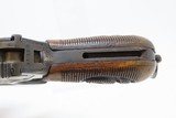 c1917 German MAUSER WORLD WAR I BROOMHANDLE PISTOL 9x19mm Holster WWI C&R
With “RED 9” GRIPS and LEATHER HOLSTER! - 11 of 25