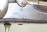 CIVIL WAR Antique JAMES MERRILL First Type .54 Caliber Percussion CARBINE
Issued to NY, PA, NJ, IN, WI, KY & DE Cavalries! - 6 of 19