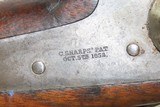 CIVIL WAR Era Antique SHARPS NEW MODEL 1863 Saddle Ring Percussion CARBINEICONIC Carbine in Original Percussion Configuration - 7 of 23