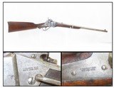 CIVIL WAR Era Antique SHARPS NEW MODEL 1863 Saddle Ring Percussion CARBINEICONIC Carbine in Original Percussion Configuration - 1 of 23