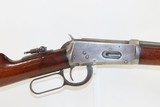 c1909 mfr. WINCHESTER Model 1894 Short Rifle in SCARCE .25-35 WCF C&R Ranch Very Short, Light, Handy; Carbine Length - 17 of 20
