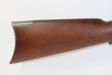 Iconic WINCHESTER Model 1873 .38-40 WCF Lever Action RIFLE 1891 mfr Antique Octagonal Barrel & Crescent Butt Plate - 17 of 21
