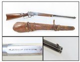 J.M. MARLIN Model 1893 Lever Action .30-30 WCF Rifle Tang-Mounted Peep C&R
Marlin’s First Smokeless Powder Rifle with SCABBARD! - 1 of 25
