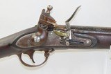 Antique U.S. SPRINGFIELD ARSENAL Model 1816 .69 Caliber FLINTLOCK Musket
Converted Flintlock Made in 1838 - 4 of 17