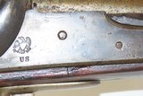 Antique U.S. SPRINGFIELD ARMORY M1816 Percussion “CONE” Conversion MusketConverted Flintlock to Percussion - 7 of 19