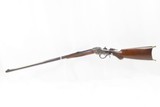 FINE Antique HOPKINS & ALLEN .22 S LR FALLING BLOCK Rifle Octagonal Barrel - 2 of 18