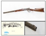 1907 SPECIAL ORDER SHORT RIFLE WINCHESTER 1892 Lever Action .44-40 C&R Rare CODY Letter, SET TRIGGER & 20” OCTAGONAL Barrel - 1 of 22