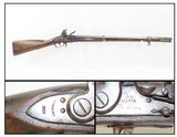 1813 DATED Rare VIRGINIA MANUFACTORY 2nd Model Flintlock CONFEDERATE Musket Made in Richmond, VA During the War of 1812! - 1 of 19