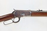 c1911 WINCHESTER Model 1892 Lever Action REPEATING RIFLE in .25-20 WCF C&R 1911 mfr. with Octagonal Barrel and Crescent Butt Plate! - 18 of 21