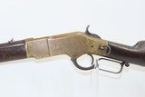c1877 Antique WINCHESTER YELLOWBOY Model 1866 .44 HENRY SADDLE RING CARBINEICONIC Lever Action SRC Made in 1877 - 4 of 17