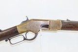 c1877 Antique WINCHESTER YELLOWBOY Model 1866 .44 HENRY SADDLE RING CARBINE
ICONIC Lever Action SRC Made in 1877 - 14 of 17