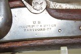 Antique CIVIL WAR Contract COLT SPECIAL Model 1861 EVERYMAN’S Rifle-MUSKET
“1864” Dated Lock & Barrel with BAYONET! - 7 of 23