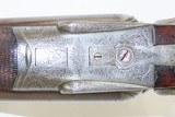 British H. BARRELL Marked 12 Gauge Double Barrel SxS HAMMER Shotgun C&RBEAUTIFULLY ENGRAVED English Fowling Piece! - 7 of 20