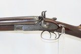 British H. BARRELL Marked 12 Gauge Double Barrel SxS HAMMER Shotgun C&RBEAUTIFULLY ENGRAVED English Fowling Piece! - 4 of 20