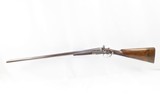 British H. BARRELL Marked 12 Gauge Double Barrel SxS HAMMER Shotgun C&RBEAUTIFULLY ENGRAVED English Fowling Piece! - 2 of 20