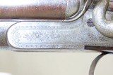 British H. BARRELL Marked 12 Gauge Double Barrel SxS HAMMER Shotgun C&RBEAUTIFULLY ENGRAVED English Fowling Piece! - 6 of 20
