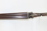 British H. BARRELL Marked 12 Gauge Double Barrel SxS HAMMER Shotgun C&RBEAUTIFULLY ENGRAVED English Fowling Piece! - 12 of 20