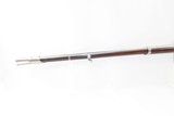 Antique U.S. SPRINGFIELD ARSENAL Model 1816 .69 Caliber FLINTLOCK MusketUnconverted Flintlock Made in 1832 with BAYONET - 21 of 23