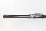 Antique U.S. SPRINGFIELD ARSENAL Model 1816 .69 Caliber FLINTLOCK MusketUnconverted Flintlock Made in 1832 with BAYONET - 10 of 23