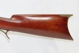 c1865 Antique P POWELL Half-Stock .40 Caliber Percussion RIFLE Set Triggers Kentucky Style HUNTING/TARGET Long Rifle! - 13 of 18