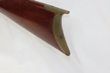c1865 Antique P POWELL Half-Stock .40 Caliber Percussion RIFLE Set Triggers Kentucky Style HUNTING/TARGET Long Rifle! - 17 of 18