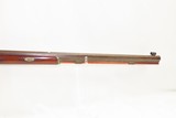 c1865 Antique P POWELL Half-Stock .40 Caliber Percussion RIFLE Set Triggers Kentucky Style HUNTING/TARGET Long Rifle! - 5 of 18