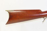 c1865 Antique P POWELL Half-Stock .40 Caliber Percussion RIFLE Set Triggers Kentucky Style HUNTING/TARGET Long Rifle! - 3 of 18