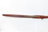 c1865 Antique P POWELL Half-Stock .40 Caliber Percussion RIFLE Set Triggers Kentucky Style HUNTING/TARGET Long Rifle! - 7 of 18