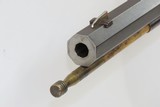 Antique MID-19th CENTURY Half-Stock .45 Cal. Percussion American LONG RIFLE Kentucky Style HUNTING/HOMESTEAD Long Rifle! - 17 of 18