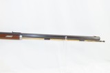 Antique MID-19th CENTURY Half-Stock .45 Cal. Percussion American LONG RIFLE Kentucky Style HUNTING/HOMESTEAD Long Rifle! - 5 of 18