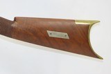 Antique MID-19th CENTURY Half-Stock .45 Cal. Percussion American LONG RIFLE Kentucky Style HUNTING/HOMESTEAD Long Rifle! - 14 of 18