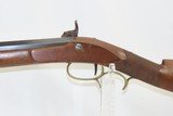 Antique MID-19th CENTURY Half-Stock .45 Cal. Percussion American LONG RIFLE Kentucky Style HUNTING/HOMESTEAD Long Rifle! - 15 of 18
