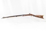 Antique MID-19th CENTURY Half-Stock .45 Cal. Percussion American LONG RIFLE Kentucky Style HUNTING/HOMESTEAD Long Rifle! - 13 of 18