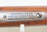1912 mfr WINCHESTER Model 1892 Lever Action .44 WCF Saddle Ring CARBINE C&R Iconic Early 20th Century Repeater Made in 1912 - 11 of 21