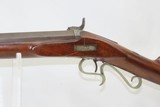 Antique D. WEEKS Half-Stock .35 Caliber Perc. “SQUIRREL Hunting” LONG RIFLE Kentucky Style HUNTING/HOMESTEAD Long Rifle! - 16 of 19
